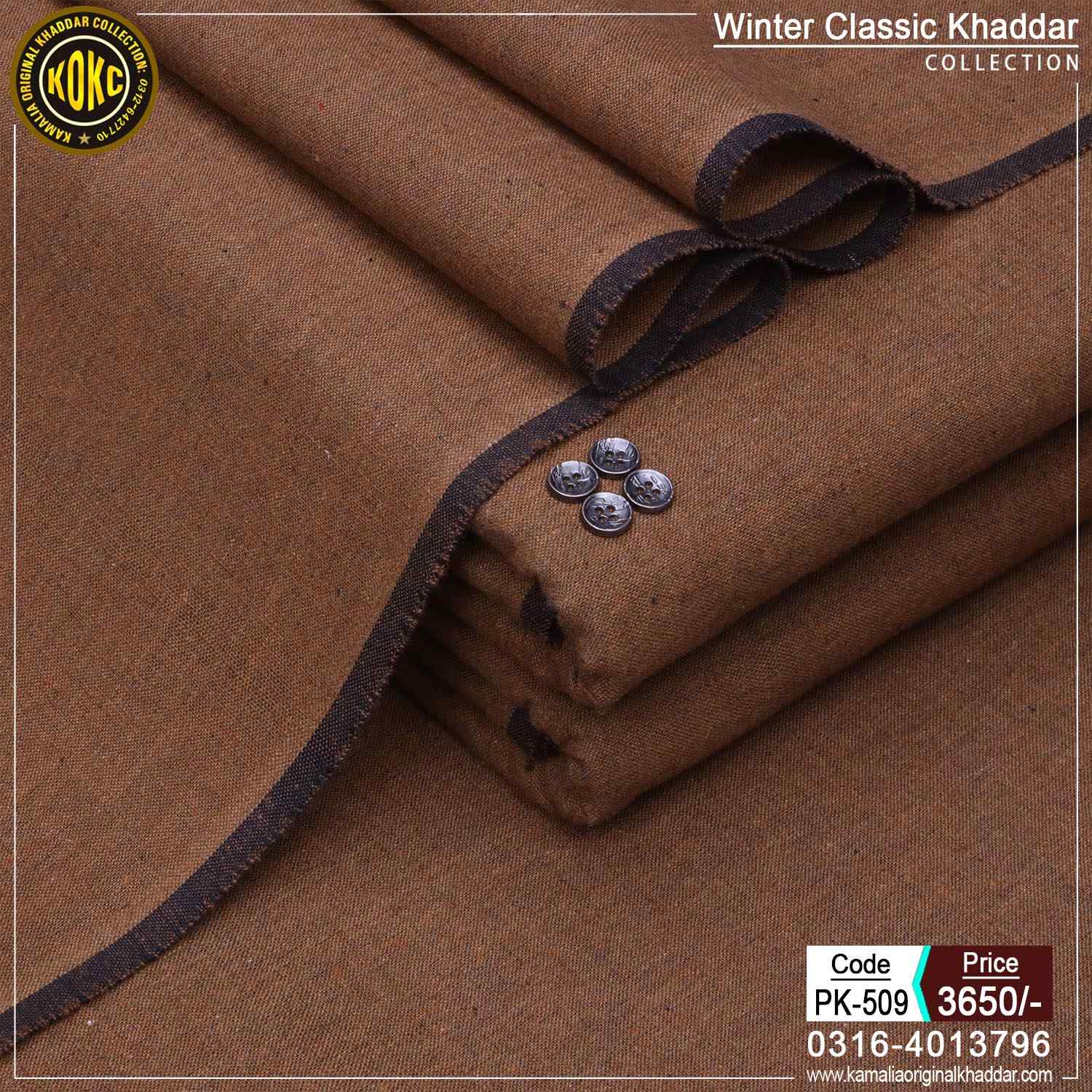 509 CLASSIC KHADDAR PK-509 - Image 1